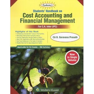 Student Handbook On Cost Accounting & Financial Management CA Inter (IPCC) November 2019 Exam