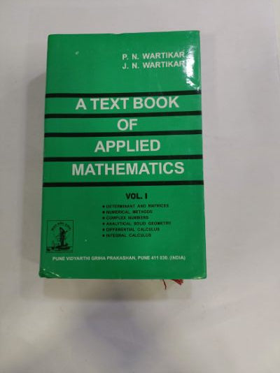 Applied Math 1 Books A Textbook Of Applied Mathematics Volume I – BookStation