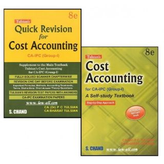 Cost Accounting With Quick Revision For CA Inter Group - I 8th Edition