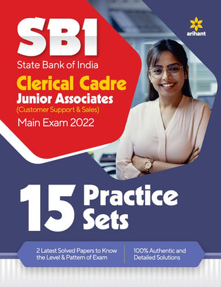 SBI Clerical Cadre Junior Associates Main Exam 2022 (15 Practice Sets)