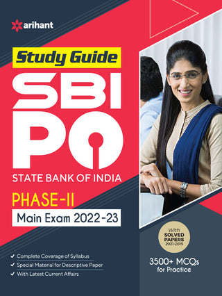 Study Guide SBI PO State Bank Of India Phase-II Main Exam 2022-23
