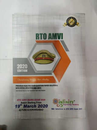 RTO AMVI Previous Year Pre Exam Question Paper Solutions With Detail Analysis [1998-2017]