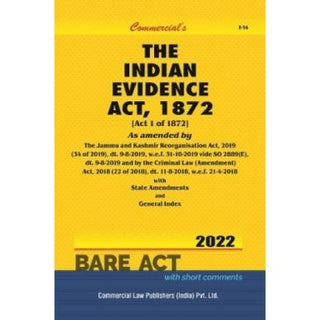 The Indian Evidence Act, 1872 Bare Act 2022