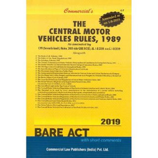 The Central Motor Vehicles Rules, 1989 [Bare Act]