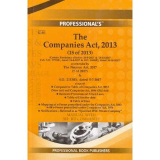 The Companies Act, 2013 [HB] Bare Act