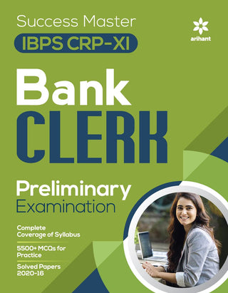 SUCCESS MASTER IBPS CRP -XI BANK CLERK PRELIMINARY EXAMINATION