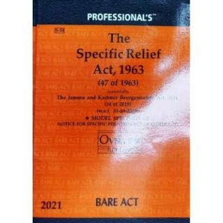 The Specific Relief Act, 1963 Bare Act 2021