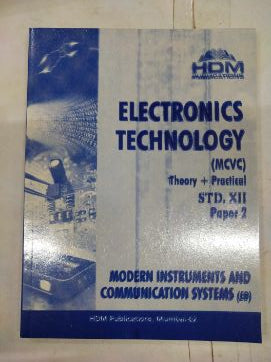 Electronics Technology (MCVC) Theory + Practical STD. XII (Paper 20) Modern Instruments And Communication Systems Paper 2