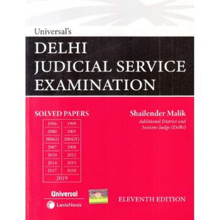 Delhi Judicial Service Examination [JMFC - Solved Papers Upto 2019]