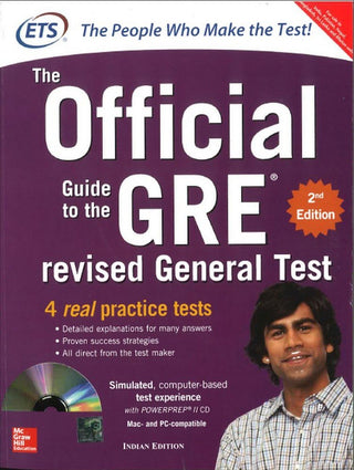GRE सुधारित सामान्य चाचणी 4 वास्तविक सराव चाचण्यांसाठी अधिकृत मार्गदर्शक