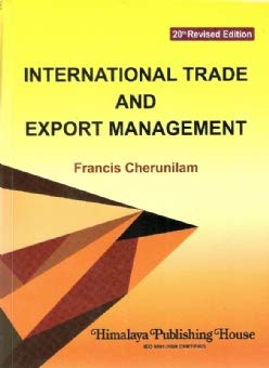 International Trade And Export Management