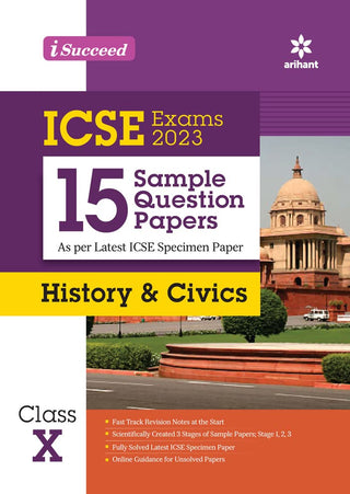 ICSE Exams 2023 15 Sample Papers History And Civics (Class X)