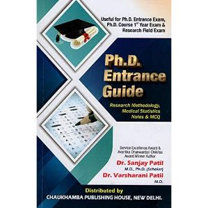 Ph.D. Entrance Guide: Research Methodology, Medical Statistics Notes And MCQ