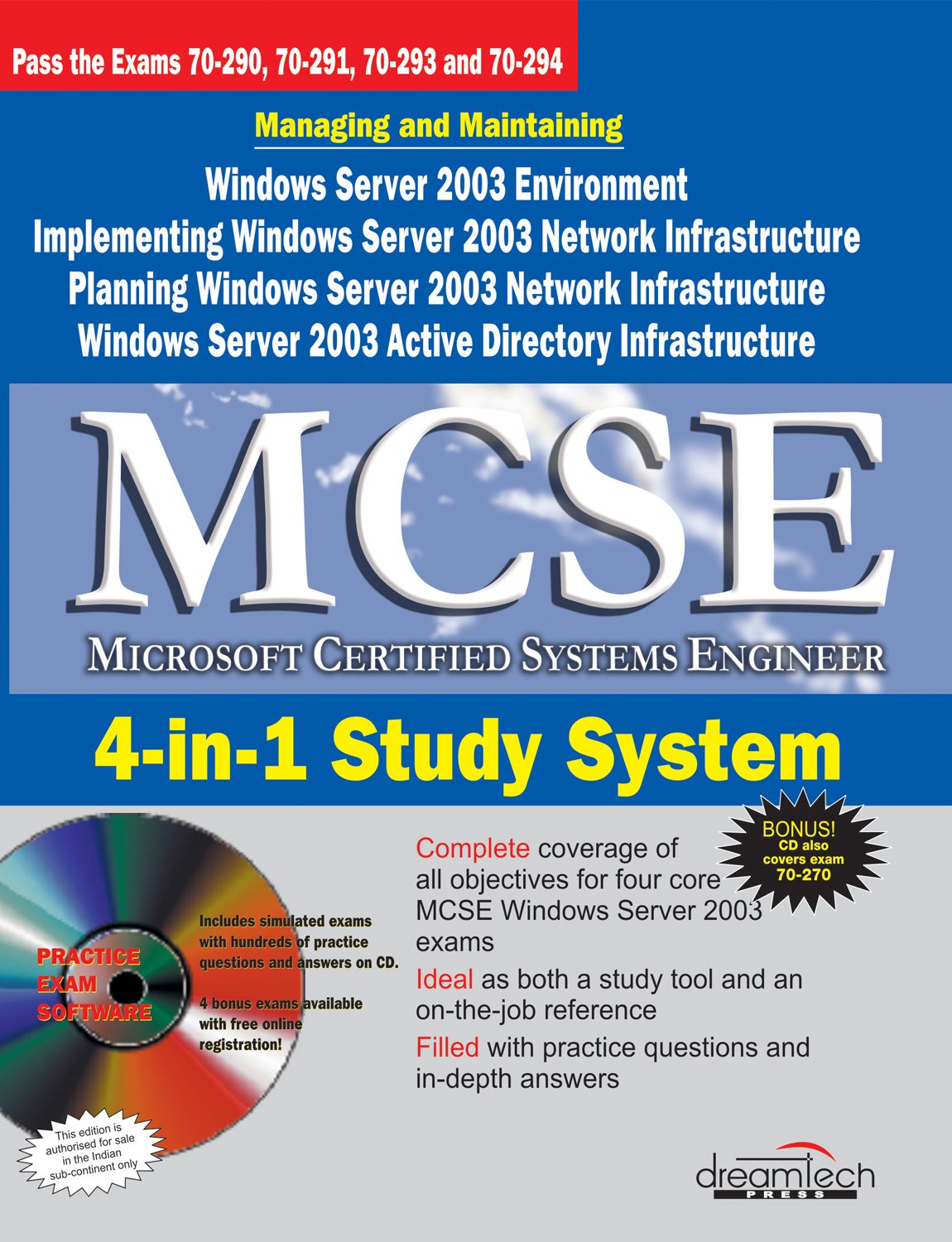 MCSE Microsoft Certified Systems Engineer 4-In-1 Study System – BookStation