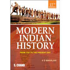 Modern Indian History : From 1707 To The Present Day