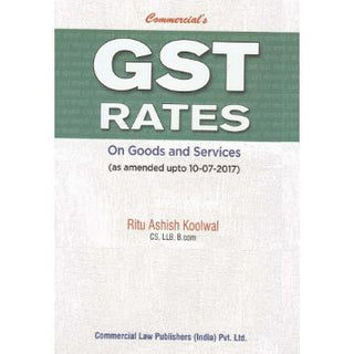 GST Rates On Goods And Services