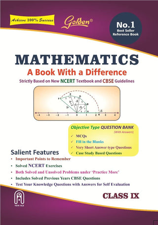 Golden Mathematics A Book With A Difference For Class IX