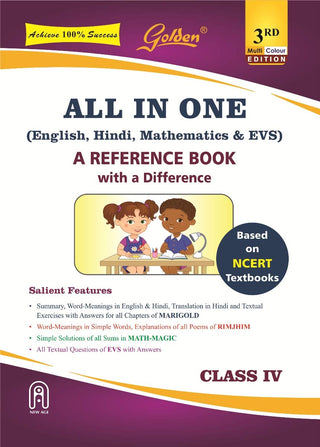 All In One (English, Hindi, Mathematics & EVS) A Reference Book With A Difference Based On NCERT Textbooks Class IV (3rd Edition)