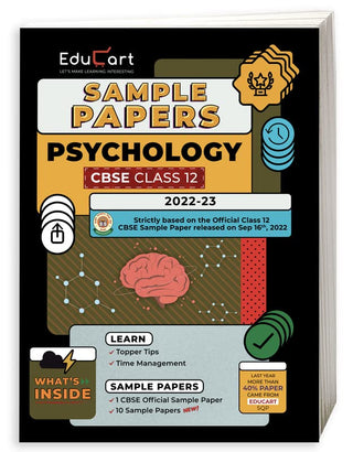 Sample Papers Psychology CBSE (Class 12)
