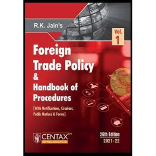 Foreign Trade Policy & Handbook Of Procedures Vol - I (FTP)