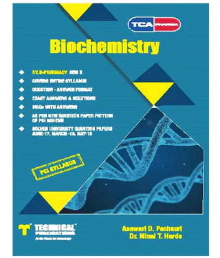 Biochemistry for  B. PHARMACY  PCI  SYLLABUS - 17  ( SEM II  - BP203T) TCA PHARMA