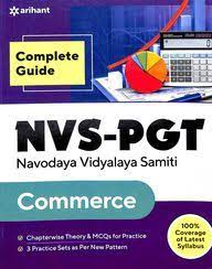 Complete Guide NVS-PGT Navodaya Vidyalaya Samiti Commerce