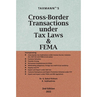 Cross-Border Transactions Under Tax Laws & FEMA 2022 (2nd Edition)