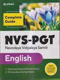 Complete Guide NVS-PGT Navodaya Vidyalaya Samiti  English