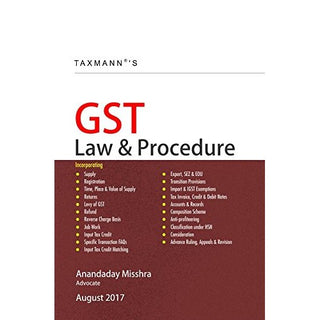 GST Law & Procedure 2017