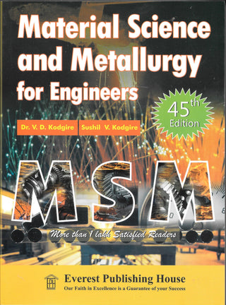 Material Science And Metallurgy For Engineers