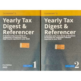 Yearly Tax Digest & Referencer 2022 [YTD 2 HB Vols.]
