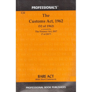 The Customs Act, 1962 Bare Act