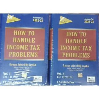 How To Handle Income Tax Problems A. Y. 2022-23 [2 HB Volumes]