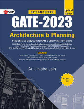 GATE-2023 Architecture And Planning (Volume 2)