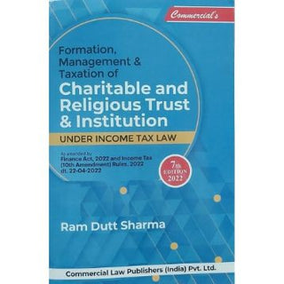 Formation, Management and Taxation of Charitable and Religious Trust & Institutions under Income Tax Law
