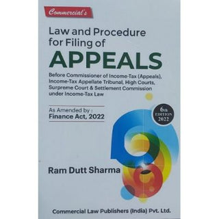 Law And Procedure For Filing Of Appeals 2022 (6th Edition)