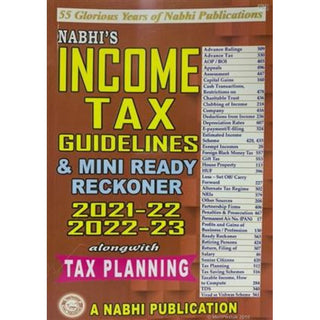 Income Tax Guidelines & Mini Ready Reckoner 2021-22 & 2022-23