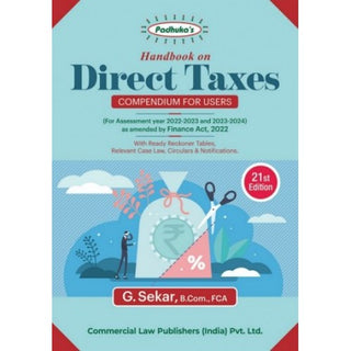 Handbook on Direct Taxes [DT] - Compendium for Users for A.Y. 2022-23