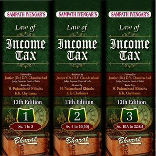 Iyengarâ€™s Law Of Income Tax [3 HB Vols.]