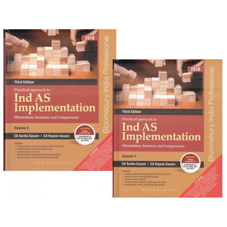 Practical Approach To Ind AS implementation (Illustrations, Summary And Comparisons) [2 HB Volumes] (Third Edition)
