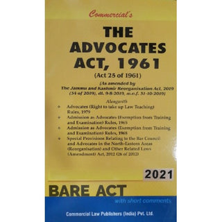 Advocates Act, 1961 (Bare Acts With Short Comments)
