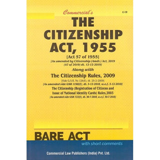 The Citizenship Act, 1955 With Rules, 2009 Bare Act