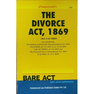 The Divorce Act, 1869 Bare Act 2023Publisher