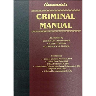 Criminal Manual [HB Edn. 2022]