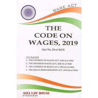 The Code On Wages, 2019 Bare Act