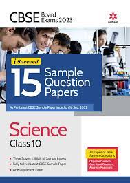 CBSE Board Exam 2023 Sample Question Papers Science (Class 10)