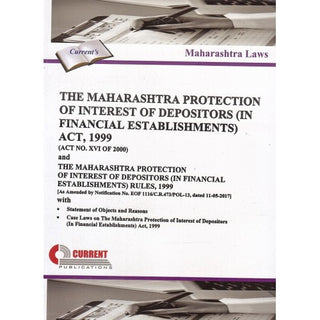 Maharashtra Protection Of Interest Of Depositors (In Financial Establishments) Act, 1999