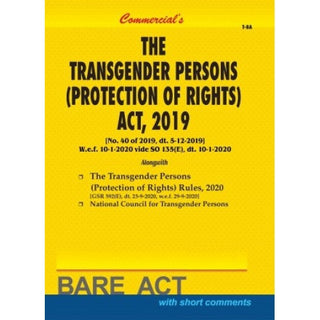 The Transgender Persons (Protection Of Rights) Act, 2019 Bare Act 2022