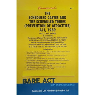 The Scheduled Castes And Scheduled Tribes (Prevention Of Atrocities) Act, 1989 Bare Act 2023