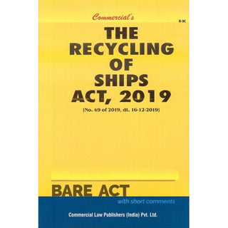 The Recycling Of Ships Act, 2019 Bare Act